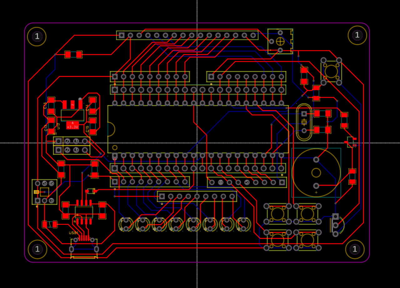 PCB走线图